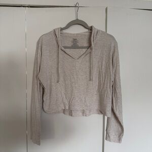 Women's Cropped Modal Hoodie